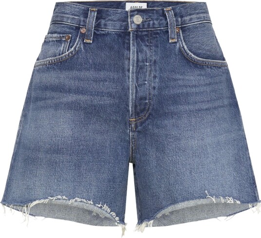 Agolde Nye Low Slung Vintage Short Blue 25
