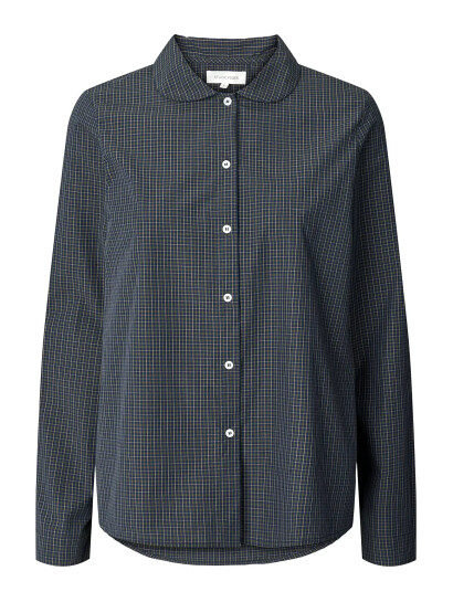 STUDIO FEDER Petra Shirt - Cotton - Navy - M