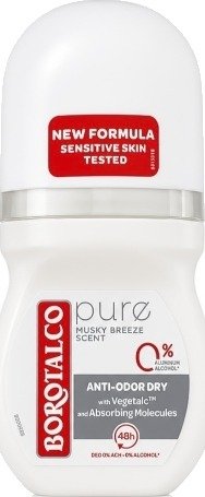 Borotalco Pure Deodorant Roll-On 50 Ml