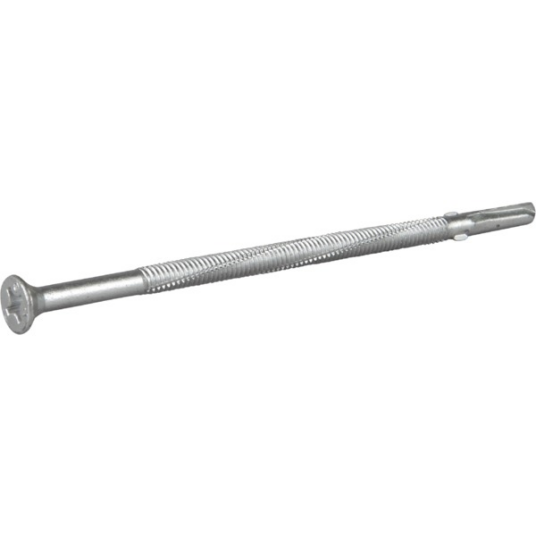 Essve Vingeskrue Senkehode Phillips PH Stål Ø 5.5mm L 125mm Blankforsinket Ant 100stk