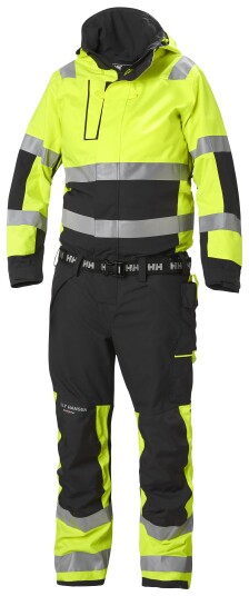 HH Workwear Workwear Helly Hansen Alna 2.0 Hi Vis Vanntett Skallkjeledress Gull C56