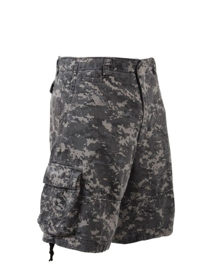 Rothco Vintage Infantry Cargo Shorts Svart
