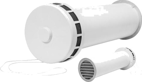 Europlast Tilførselsventil Med Lydisolering SPK2 100dB Ø100mm