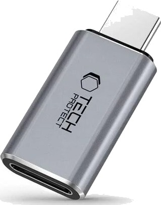 Tech Protect UltraBoost USB C Lightning Adapter grå