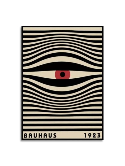Plakat Bauhaus Eye 1923 Plakat Bauhaus Eye 1923