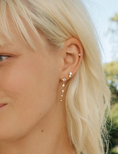 Edblad Teeny Earrings Gold Gold Edblad Teeny Earrings Gold Gold