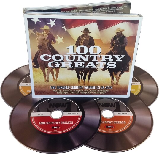 Diverse Country  100 Country Greats  CD
