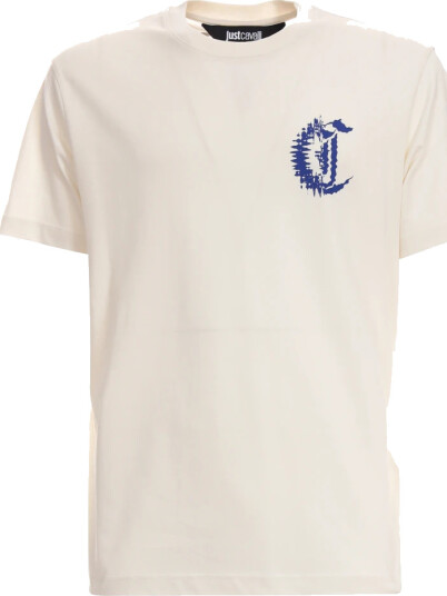 Just Cavalli Herre Topper Hvit XS,