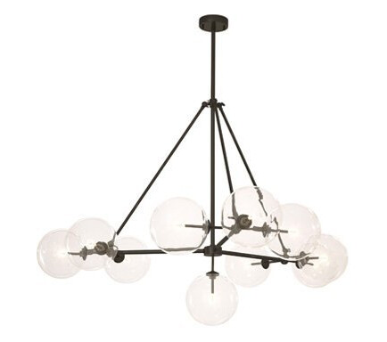 Bermude taklampe bronse