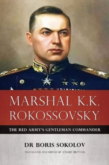 Marshal K.K. Rokossovsky Av Boris Sokolov