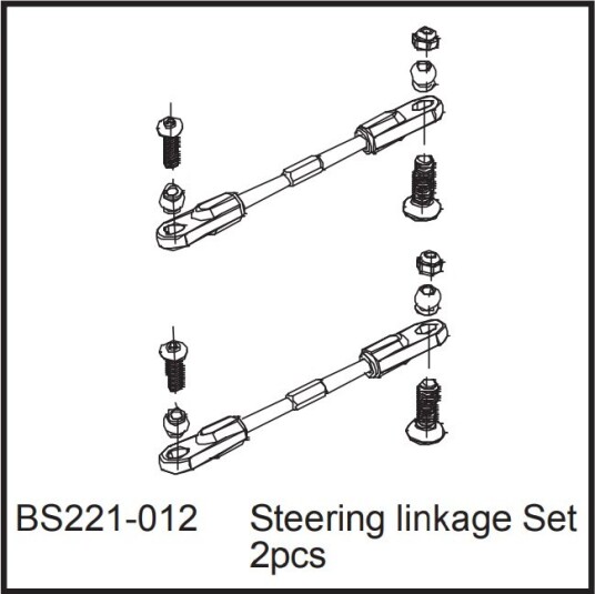 BSD 221-012 STEERING LINKAGE SET