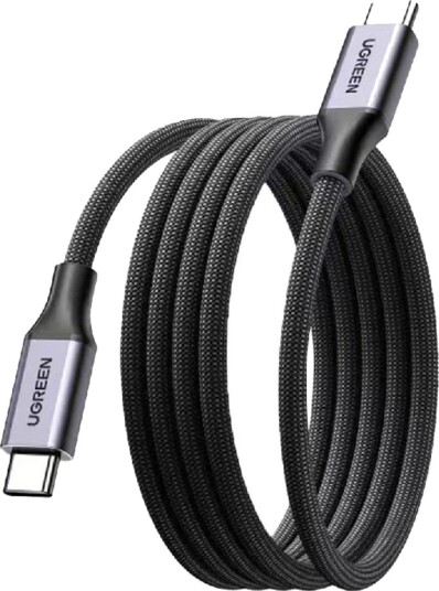Ugreen Usb-C Magnetisk Kabel Ugreen L520 100W Pd Grå