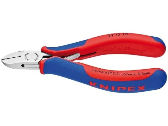 Knipex 77 12 115, Diagonal Tang, 1,1 Cm, 7,5 Mm, 1,4 Cm, Stål, Plast Knipex 77 12 115, Diagonal Tang, 1,1 Cm, 7,5 Mm, 1,4 Cm, Stål, Plast