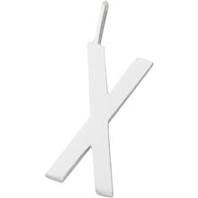 Design Letters Archetype Charm 16 mm Silver A-Z X