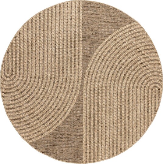 KM Home   Flatvevd teppe Natural   Natur