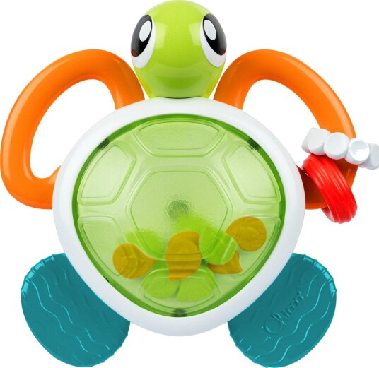 Chicco Skilpadde Rangle 6+ Mnd Flerfarget