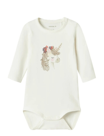name it Nbfnicorn Ls Body Box White 56