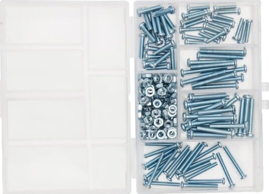 Luxorparts Skruesortiment 180 Deler