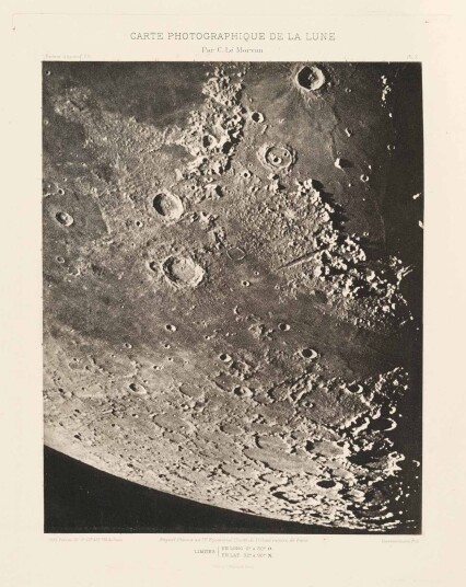 Plakat Måne Carte Photographique