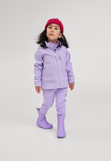 Reima Vantti Softshelljakke Blooming Lilac 86 Reima Vantti Softshelljakke Blooming Lilac 86