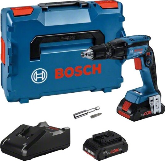 Bosch GTB 18V-45 Gipsskrutrekker Med 4.0Ah Batterier
