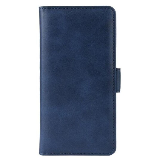 INCOVER iPhone 11 Skinn Flipdeksel m. Lommebok - Blå