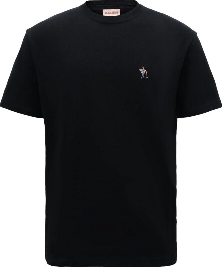 Revolution Application T Shirt   BLACK MELANGE   L
