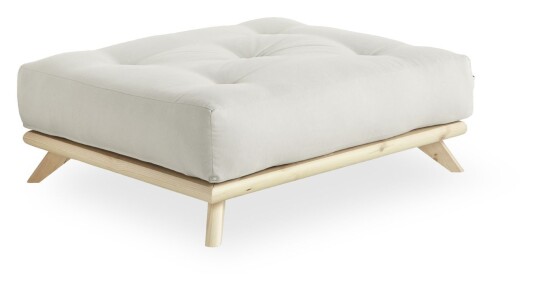 Karup Design Senza Puff, Natur/Natur Unoliving 1580365-06-0 1580365-07-0