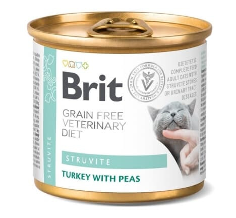 Brit Veterinary Diet Cat Struvite Grain Free 200 G
