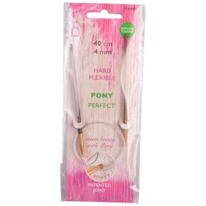 Pony Perfect Rundpinne Tre 40cm 4,00mm / 23.6in US6
