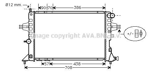 Radiator AVA Clever Choice OLA2252 Radiator AVA Clever Choice OLA2252