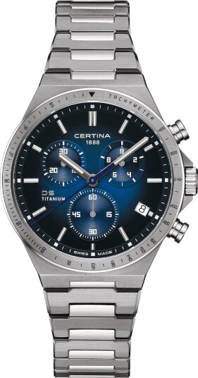 Certina DS-7 Chronograph C0434174404100 - Herre - 41 mm - Analog - Kvarts urverk - Safirglass