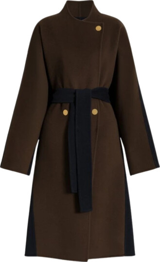 Alberta Ferretti Dame Frakker Brun M,