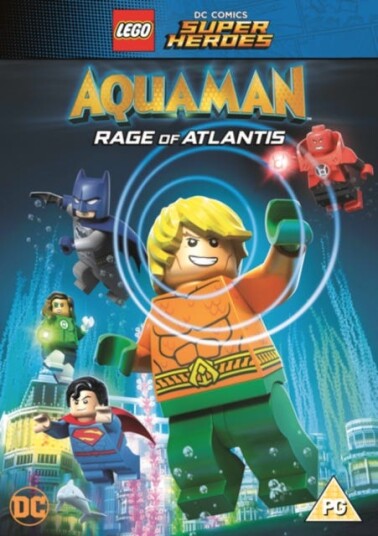 LEGO Aquaman Rage Of Atlantis DVD LEGO Aquaman Rage Of Atlantis DVD