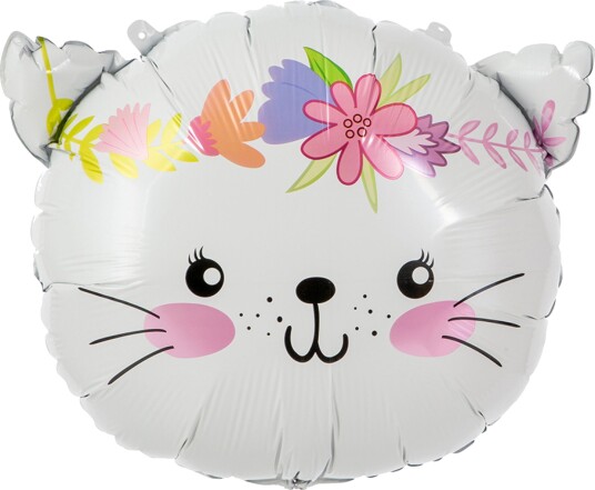 Hisab Joker Folieballong Søt Katt 64324