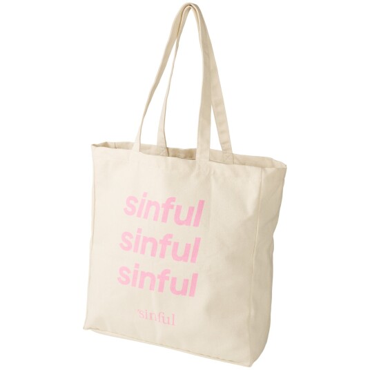 Sinful Tote Bag White
