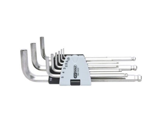 Ks Tools 964.0420, 9 Stykker, Rustfritt Stål, Din Iso 2936, 368 G Ks Tools 964.0420, 9 Stykker, Rustfritt Stål, Din Iso 2936, 368 G