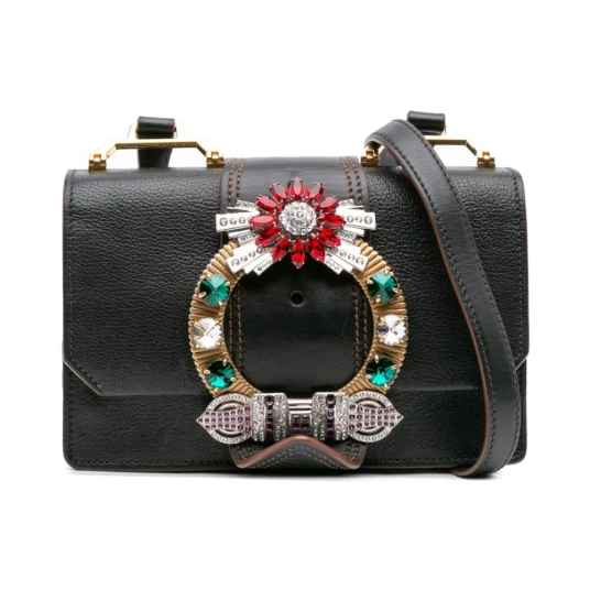 Miu Miu Miu Miu Dame Svart