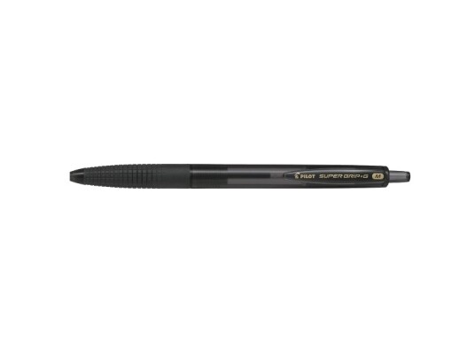 Kuglepen Pilot Super Grip Retract Medium Sort