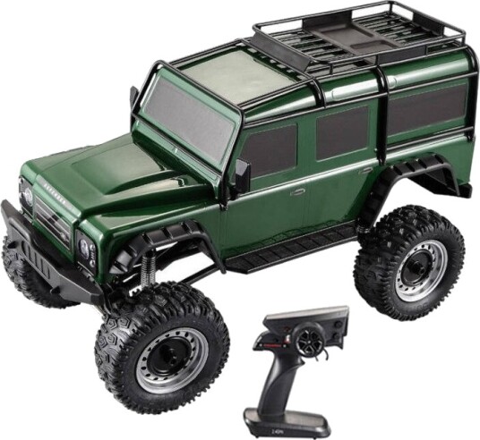 Double Eagle E328 003 RC 1:8 Land Rover Defender Radiostyrt Bil Grønn