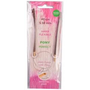Pony Perfect Rundpinne Tre 40cm 5,50mm / 23.6in US9