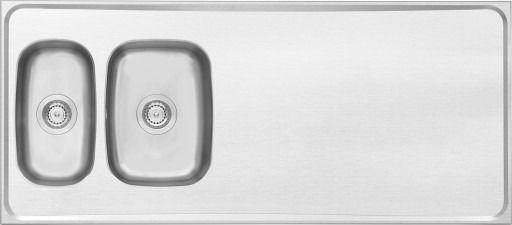 Contura Steel Classic kjøkkenbord rustfritt stål 1420x600x160 mm