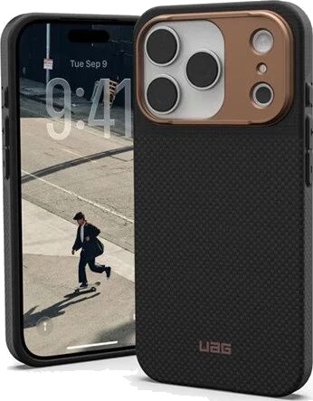 UAG Fibr Armr - kevlar graphite/bronze - iPhone 17 Pro