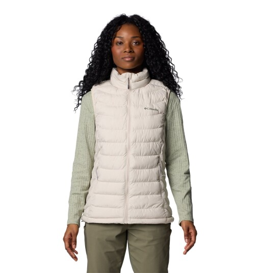 Columbia Powder Lite Ii Vest Dark Stone M Columbia Powder Lite Ii Vest Dark Stone M