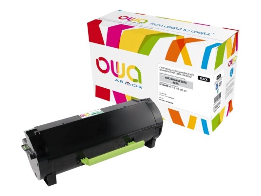 Armor K15642 - Svart - Kompatibel - Tonerpatron Alternativ For: Lexmark 60F2x00 - For Lexmark Mx510de Mx511de Mx511dhe Mx511dte Mx611de Mx611dhe Mx611dte