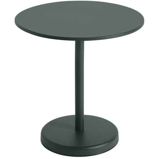 Muuto Muuto Linear Bord Stål Ø70 cm Mørkegrønn Muuto Muuto Linear Bord Stål Ø70 cm Mørkegrønn