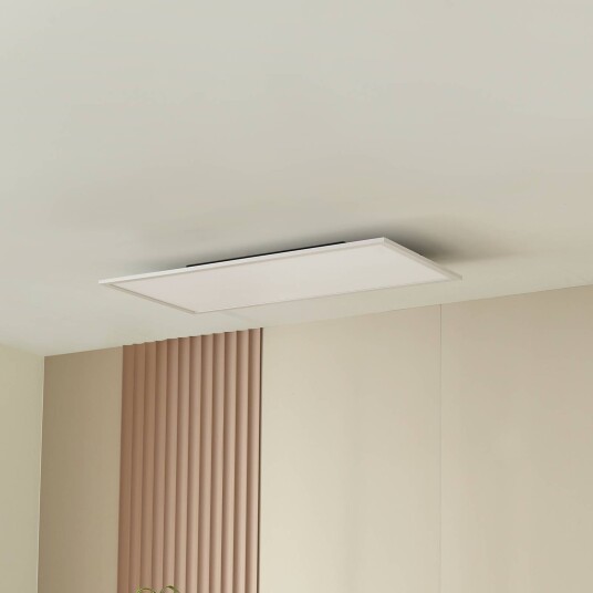 Lindby Lamin LED-panel rektangel hvit 80 cm