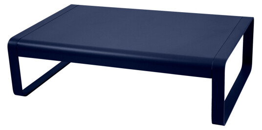 Fermob Bellevie Low Table Deep Blue 92