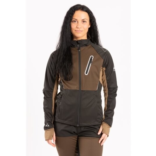 Fischer Åsarna 2 Softshell Jacket W Oak Brown XS Fischer Åsarna 2 Softshell Jacket W Oak Brown XS