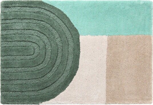 Dørmatte Anila grønn/multi Størrelse: 60 x 90 cm Dørmatte Anila grønn/multi Størrelse: 60 x 90 cm
